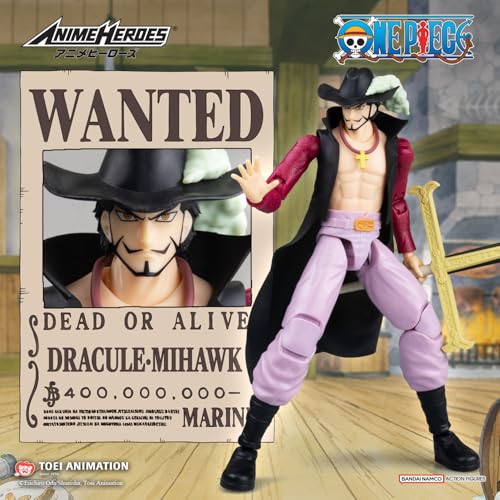 ANIME HEROES - One Piece - Dracule Mihawk Action Figure