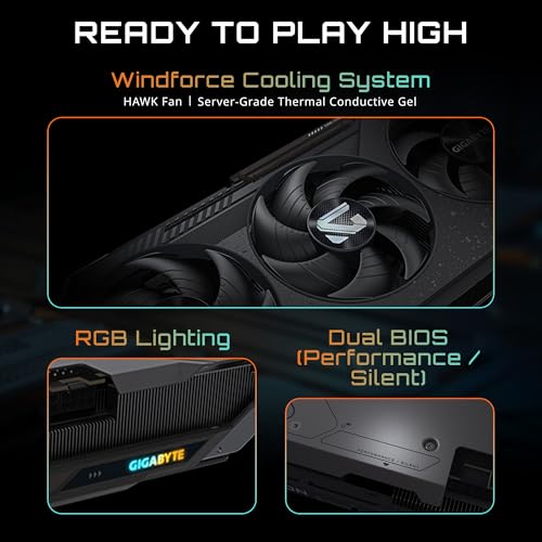 GIGABYTE Radeon RX 9070 XT Gaming OC 16G Graphics Card, PCIe 5.0, 16GB GDDR6, GV-R9070XTGAMING OC-16GD Video Card