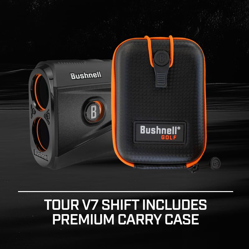Bushnell Golf Tour V7 Shift Laser Rangefinder, Patriot Pack