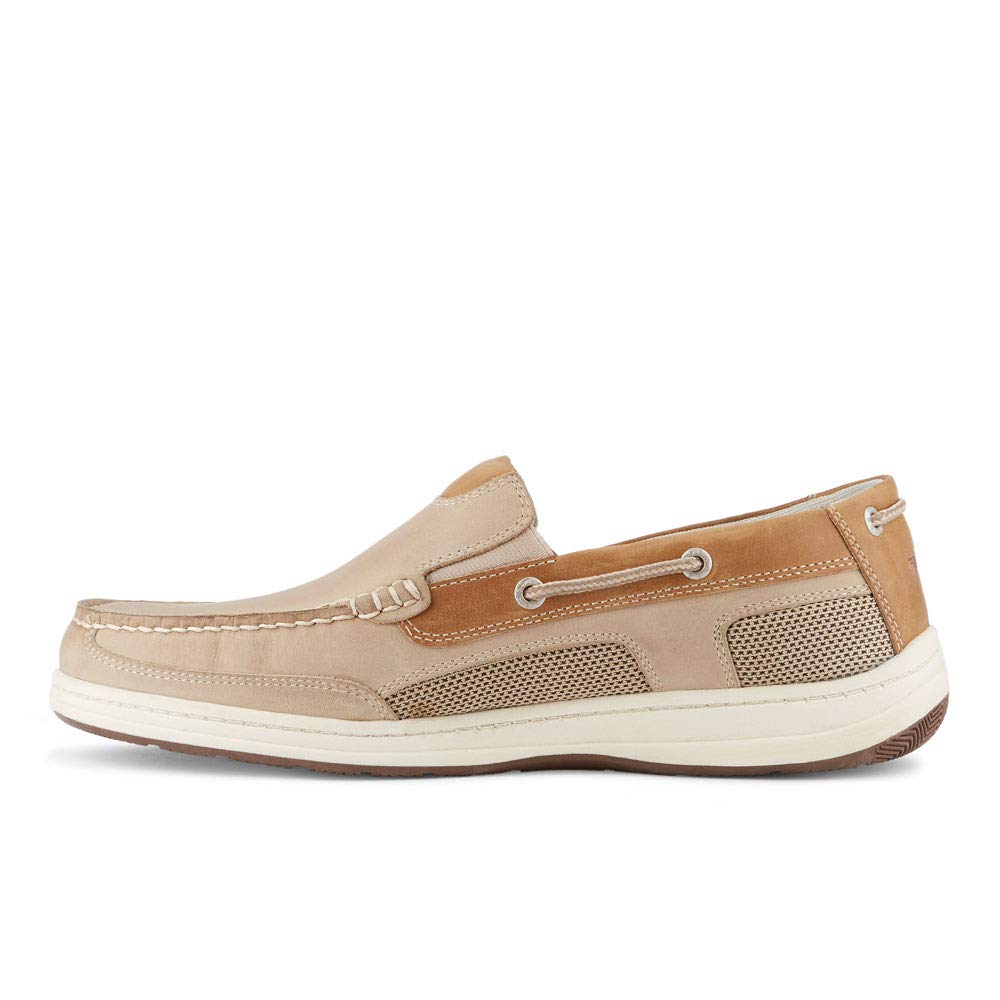 Dockers Men's Tiller Boat Shoe, Taupe, 10 M US