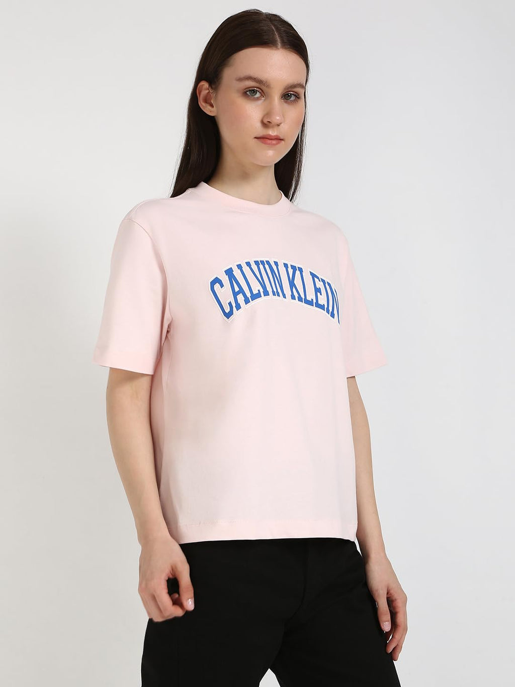 Calvin Klein Women's Boxy Varsity T-Shirt