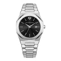 PIERRE RICHARDSON PR5422 Men’s Luxury Watch – Japanese Quartz Movement, Silver Stainless Steel, 41mm, 5ATM Water Resistant, Scratch-Resistant Sapphire Crystal Glass – Classic Dress Watch for Men