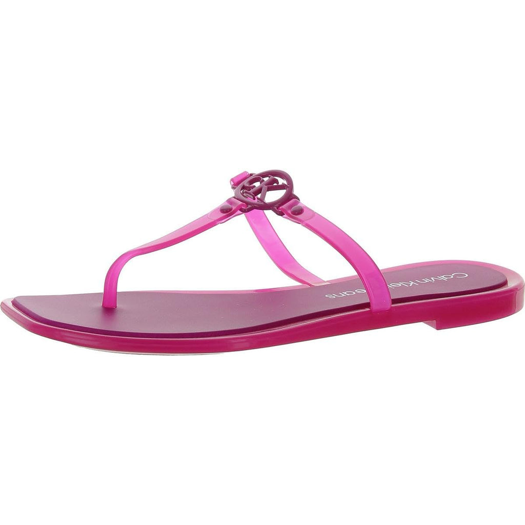 Calvin Klein Women's Edhen Sandal, Hot Pink 660, 9