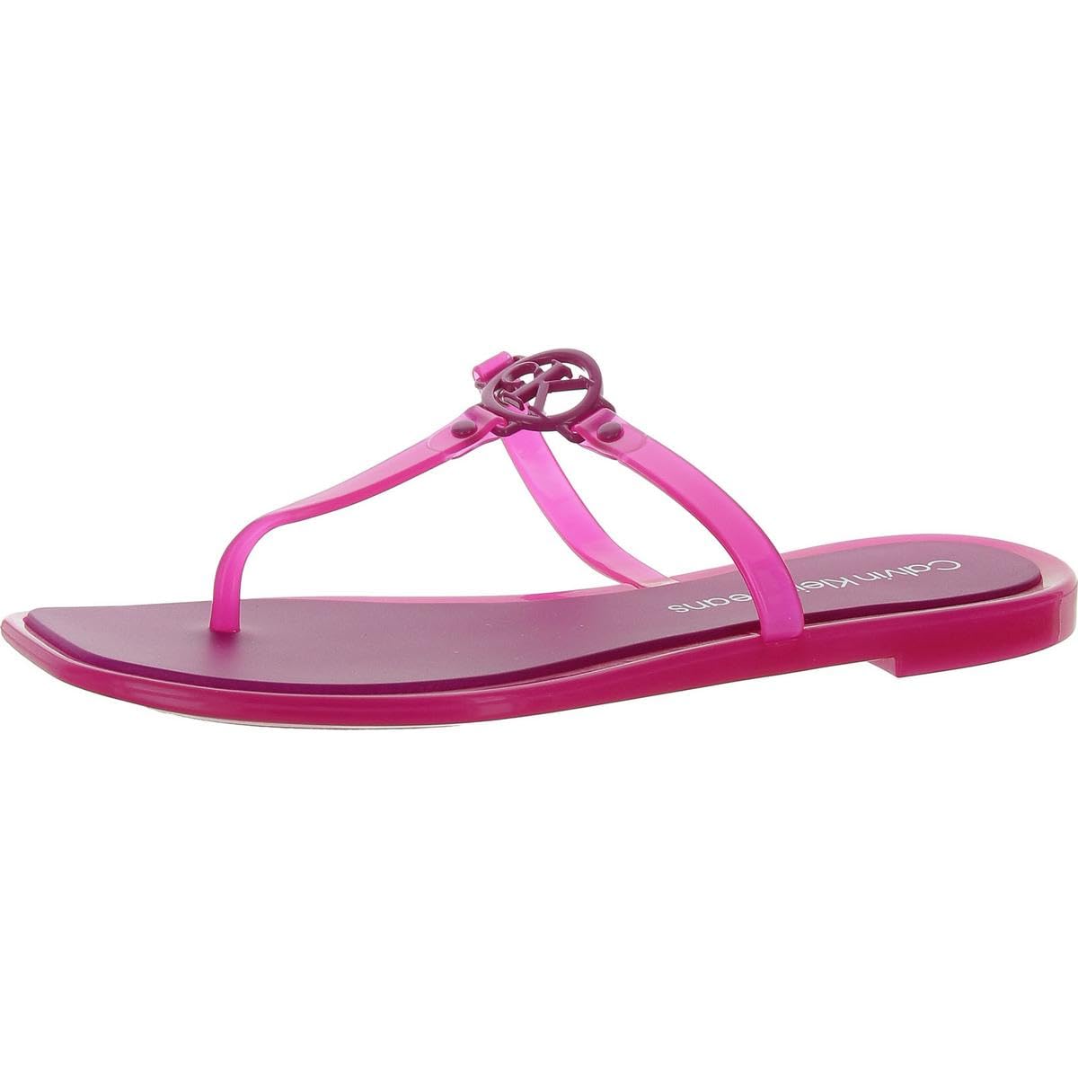 Calvin Klein Women's Edhen Sandal, Hot Pink 660, 9
