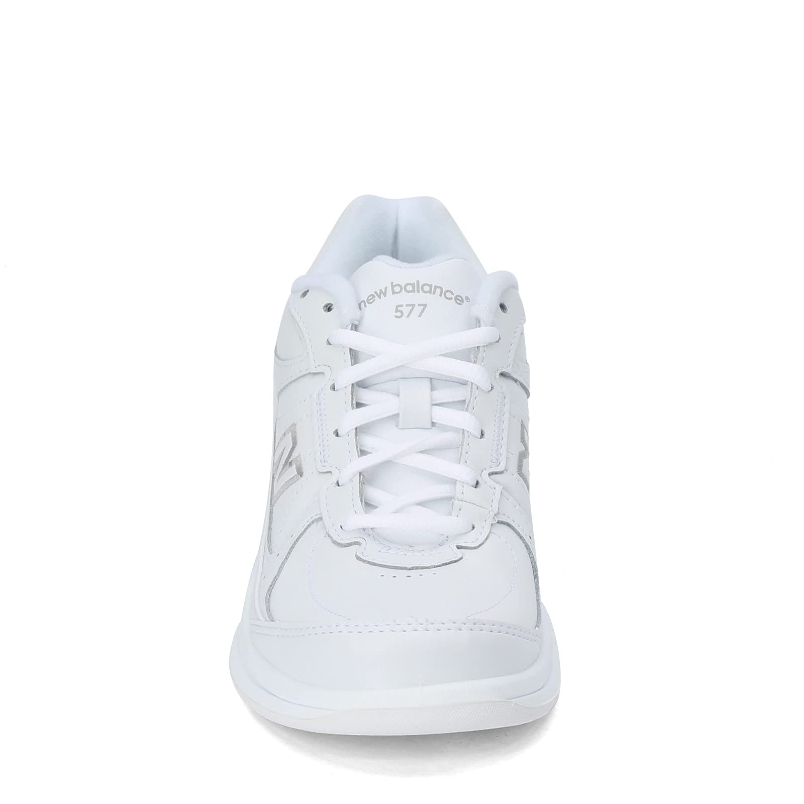 New Balance Women's 577 V1 Lace-up Shoe, White, 8.5 Wide