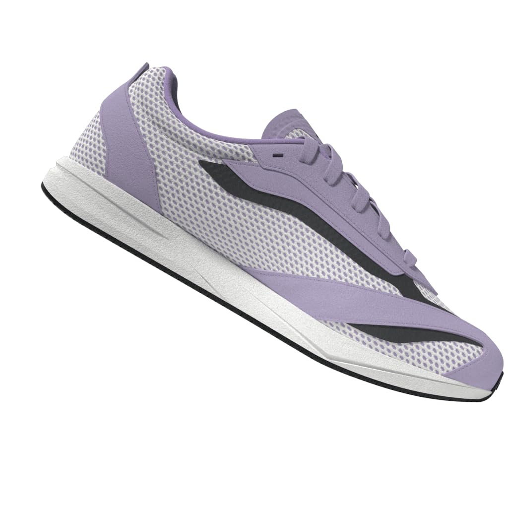 Adidas Women's Lightblaze LP, Powder Plum/Preloved Purple/Carbon, 7