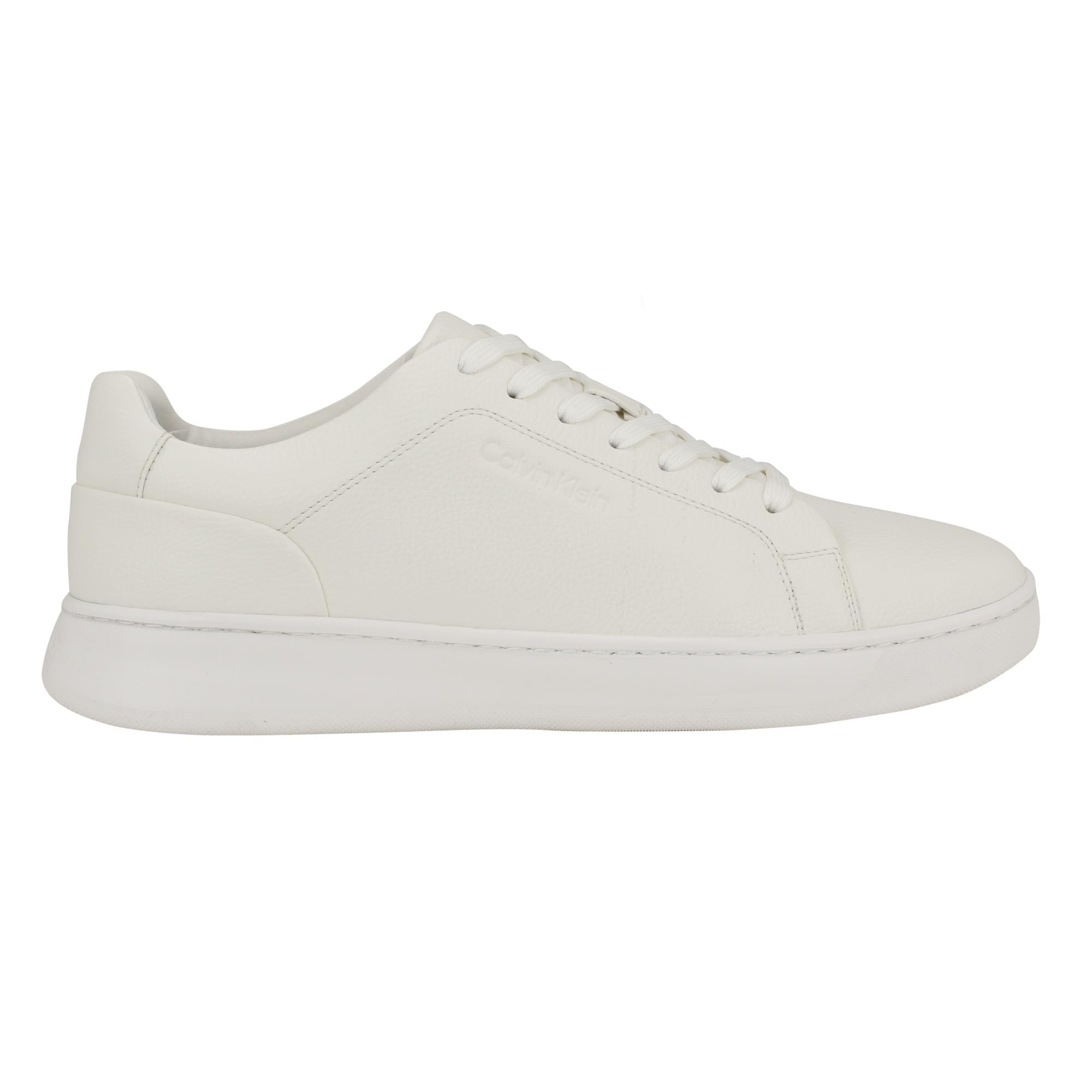 Calvin Klein Men's Falconi Sneaker, White, 9