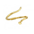Uno de 50 18K Gold-Plated RIGID Bracelet, Iconic Nail Design, Handmade in Spain