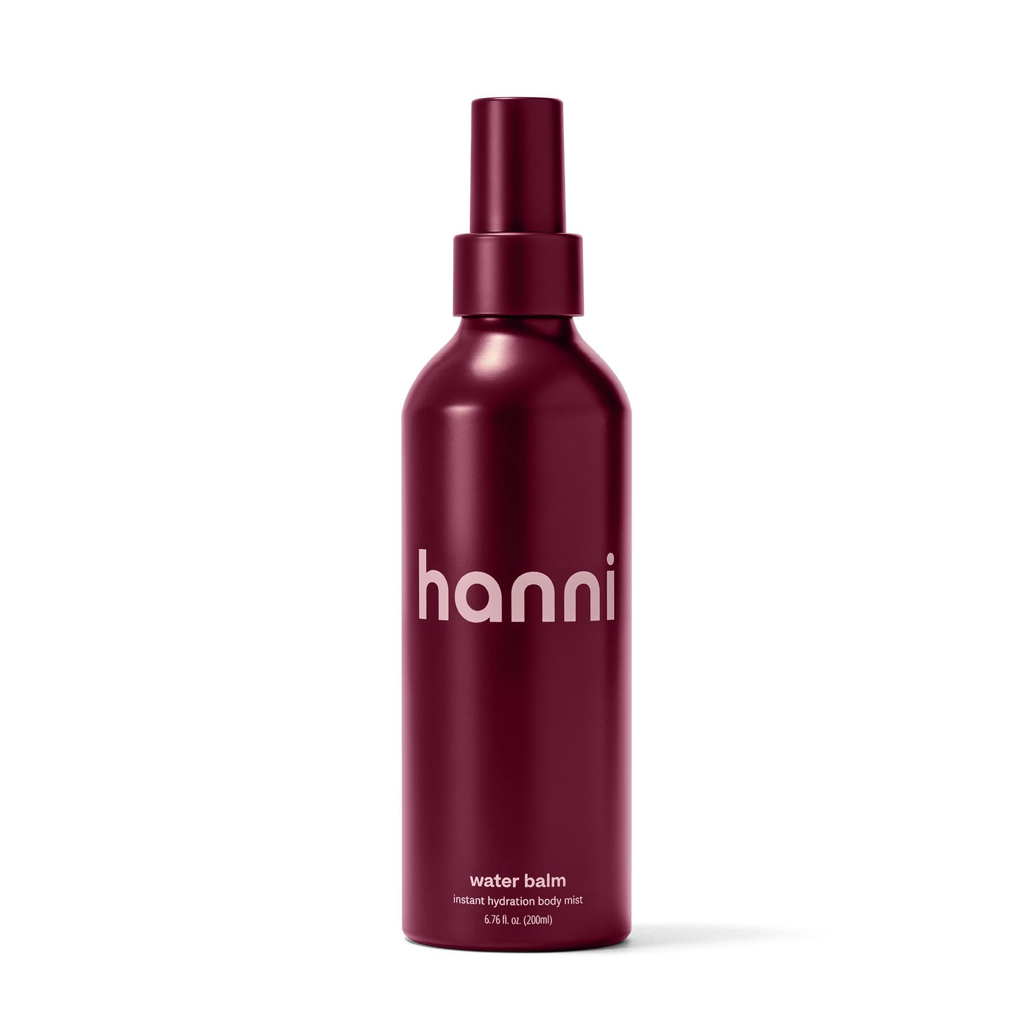 HANNI Water Balm Hydrating Body Mist, Moisturizer Spray with Hyaluronic Acid for All Skin Types, Lotion Replacement, 200 mL / 6.76 fl oz