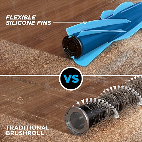 Shark Cordless Vacuum Cleaner with HEPA Filter, Lightweight, Portable, Rechargeable, Powerful Pet Hair Pickup, Removable Handheld, Crevice Tool, Dusting Brush, 50-min Runtime, Blue, IZ363HT