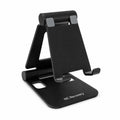 NC Recovery Adjustable Foldable Phone Stand for Desk, Portable Cell Phone Holder with Cable-Friendly Open Base, Compatible with iPhone, Samsung Galaxy and Android Smartphones