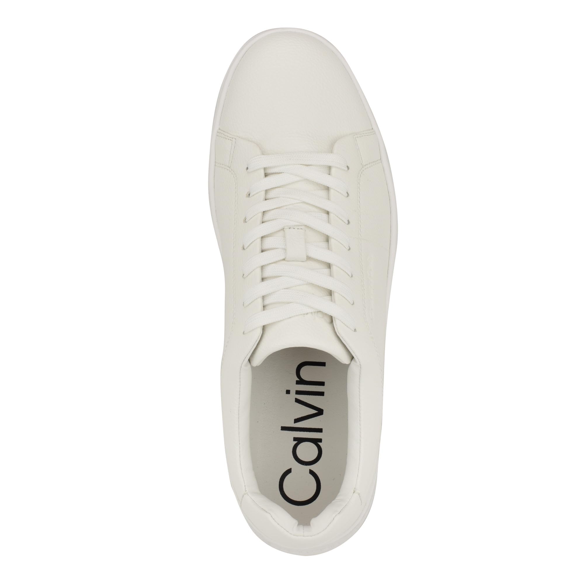 Calvin Klein Men's Falconi Sneaker, White, 9