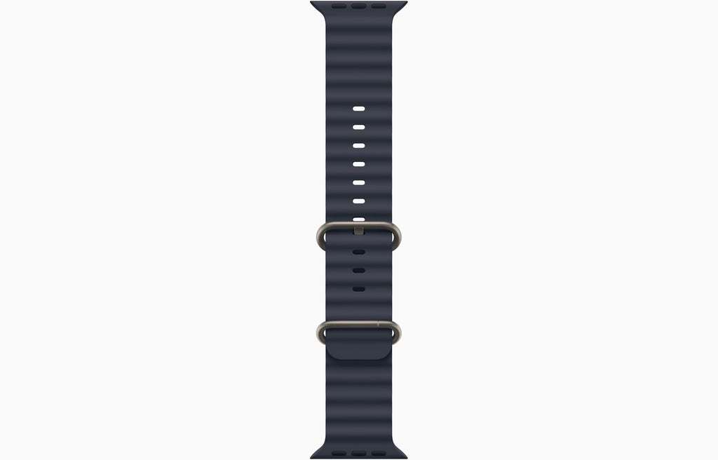 Apple Watch Ultra 2 [GPS + Cellular, 49mm] - Titanium Case with Blue Ocean Band, One Size (Renewed)