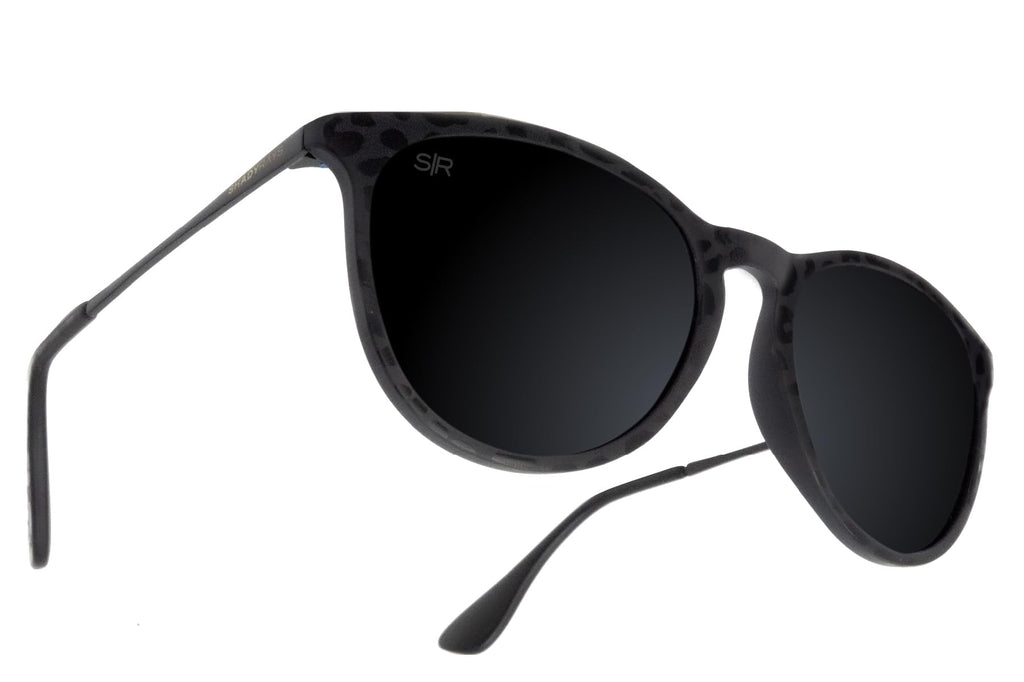 shadyrays Allure - Black Leopard/Smoke Lens, Standard Fit
