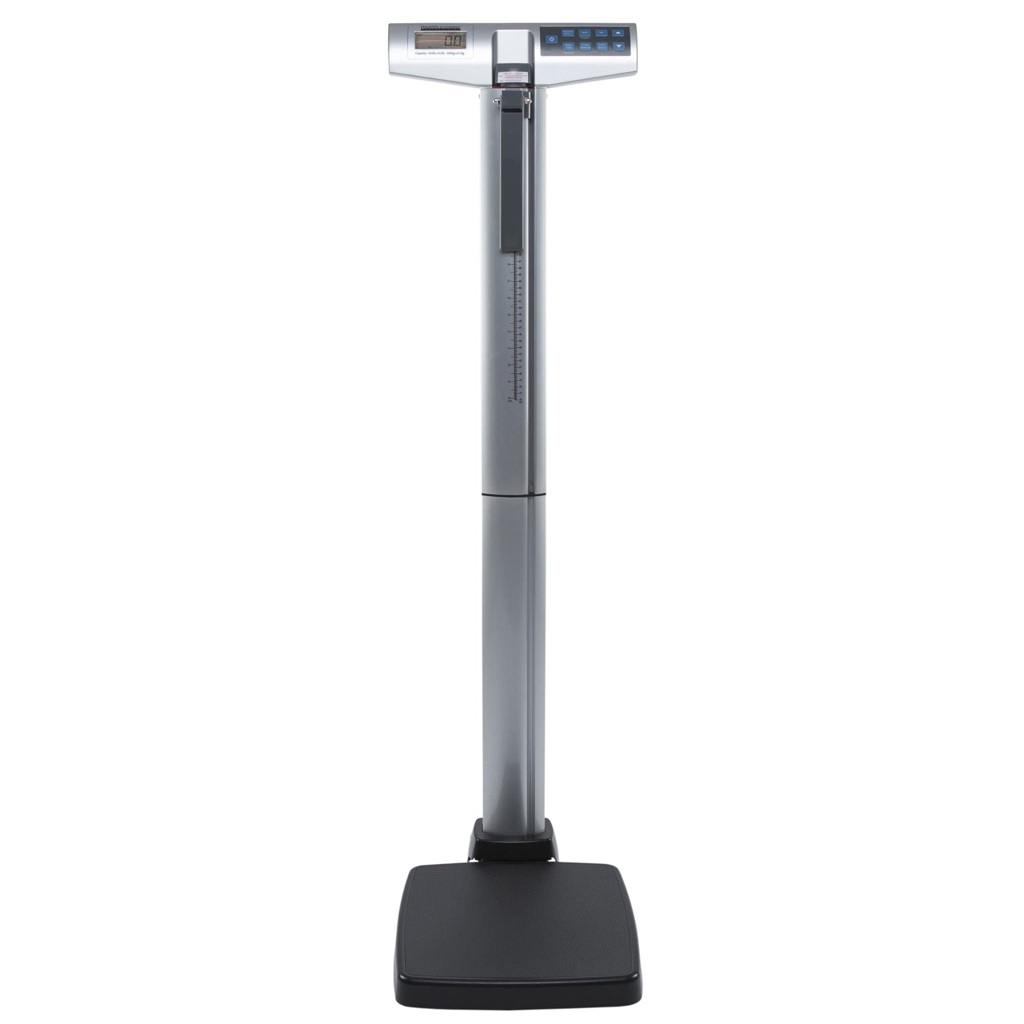 Health O Meter Digital Physician Scale with Height Rod 550 lbs / 250 kg Capacity