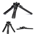 Zeadio Heavy Duty Camera Tripod, 88lbs/40kg Load All-Metal Tabletop Stand with Adjustable Height & ARRI 1/4" Threaded Holes, Universal Tripod Base for Gimbal, Monopod, DSLR Camera, Vlogging & Filming