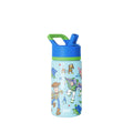 Simple Modern Kids Summit Water Bottle with Straw Lid | Disney Toy Story 14oz Stainless Steel Cup Insulated Tumbler for Boys, Girls, School | Buzz and Woody Adventures