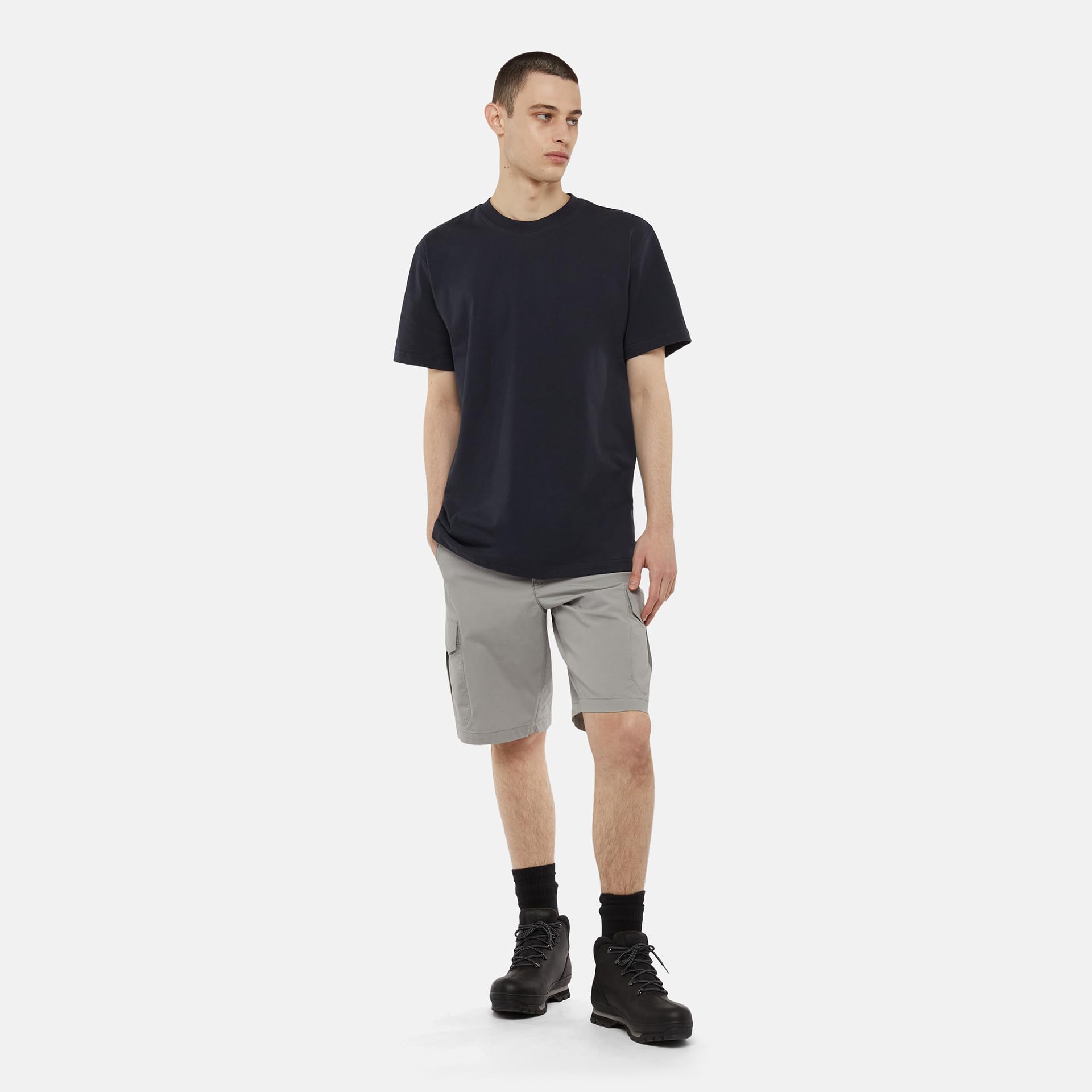 Dickies Men's Big-Tall Short Sleeve Heavweight Crew Neck Big-Tall Shirt, Dark Navy, 4X