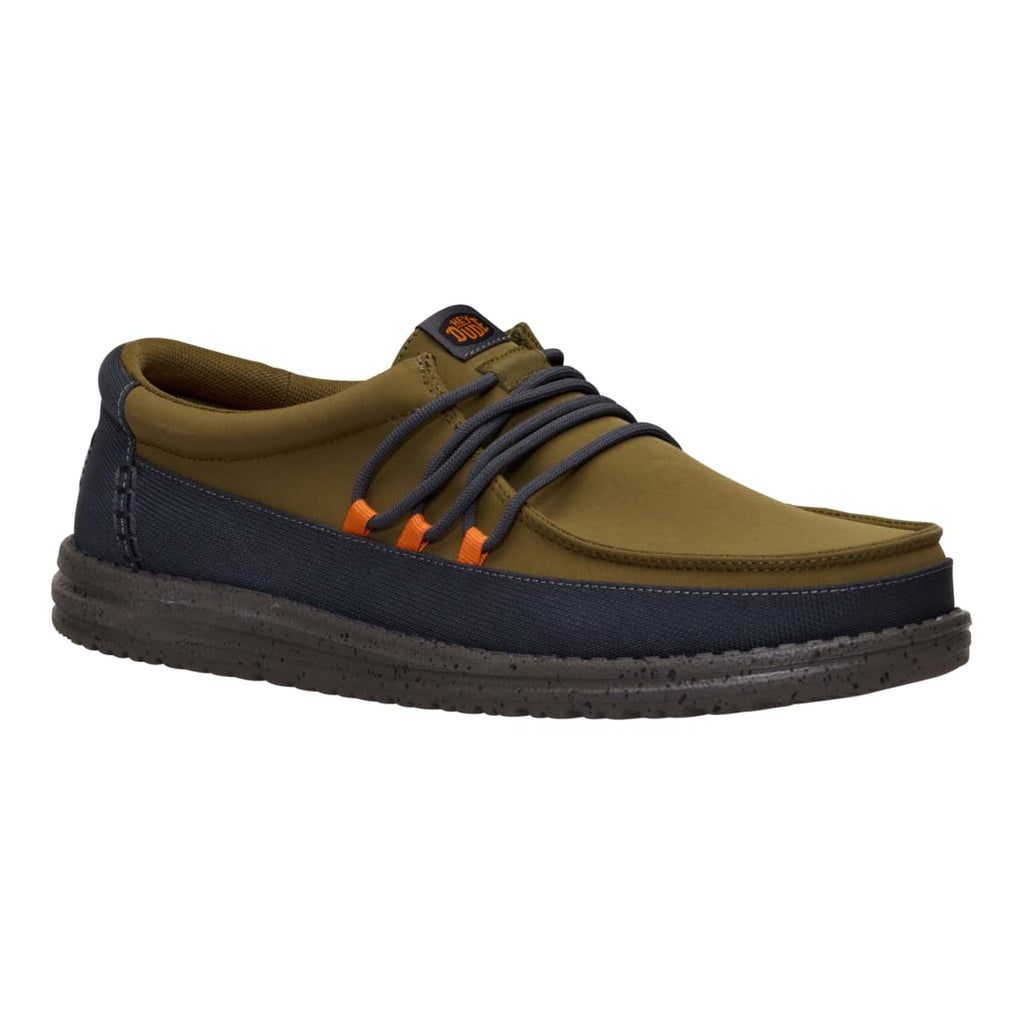 HEYDUDE Wally Guard - Dark Olive/Multi