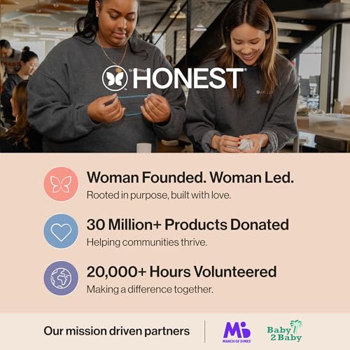 The Honest Company Comfort Dry Disposable Diapers for Sensitive Skin, Hypoallergenic, All The Alpacas + Turtle Time, Club Box Size 1 (8-14 lbs) 78 Count