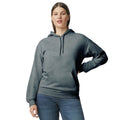 Gildan Adult SoftStyle Hoodie Sweatshirt, Style GSF500, Dark Heather, Small