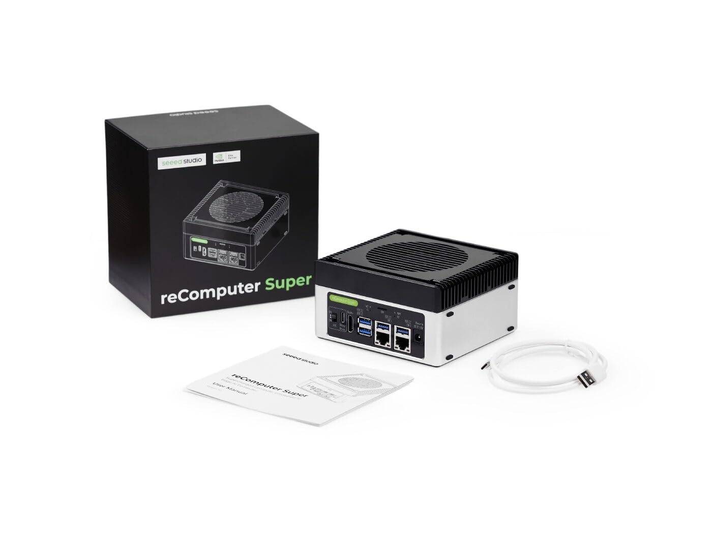 reComputer Super J4012 - Advanced Edge AI Computer with NVIDIA Jetson Orin NX 16GB
