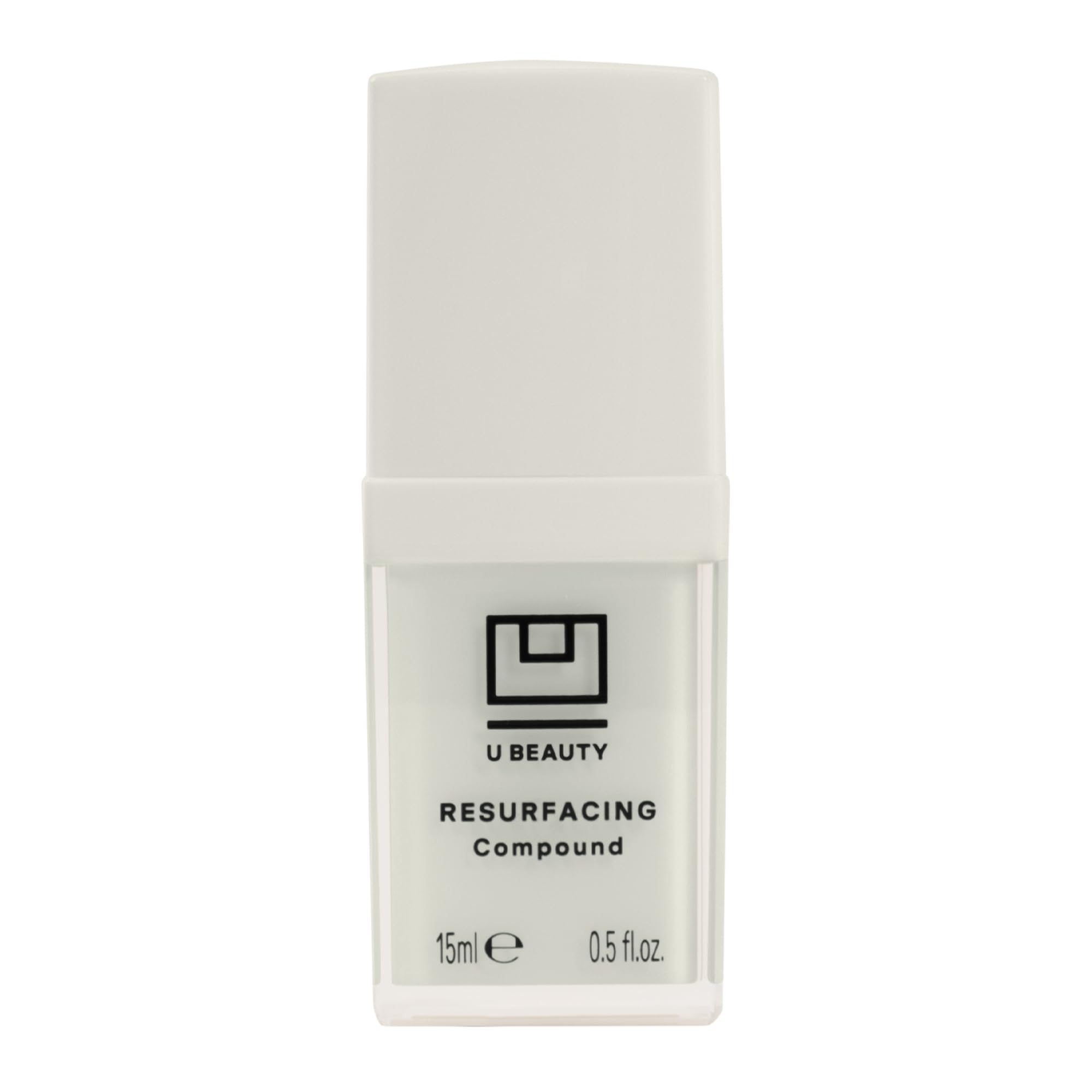 U Beauty Resurfacing Compound Serum - Renew & Illuminate Face Serum - Advanced 8-in-1 Formula with Vitamin C, Retinol, Hyaluronic Acid, & Peptides - Targets Fine Lines, Pores 0.5 fl oz
