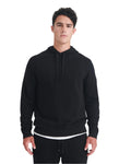 NAADAM Mens The Off-Duty Cashmere Hoodie Black