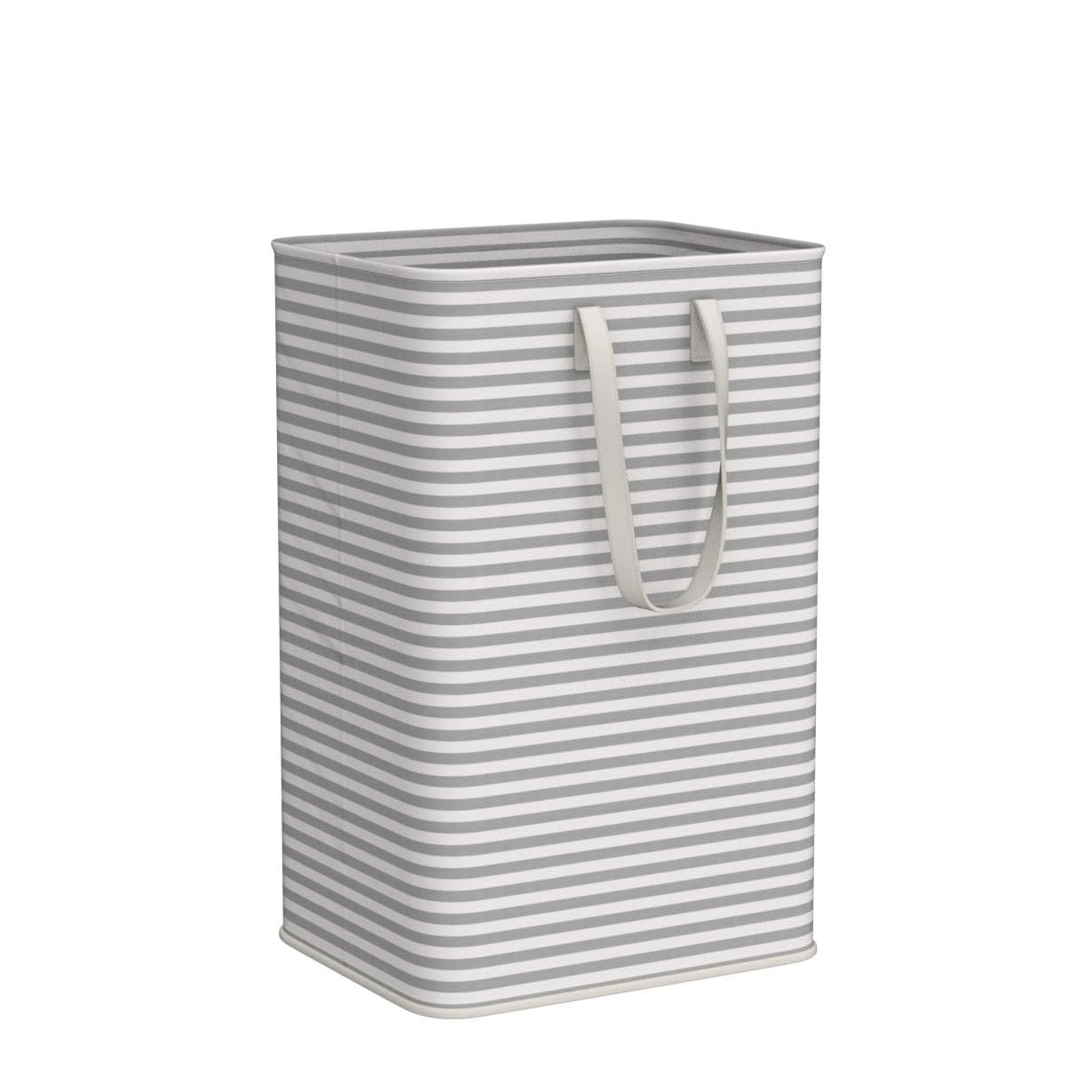Lifewit 2 Pack Laundry Hamper Large Collapsible Laundry Baskets, Freestanding Waterproof Clothes Hamper with Easy Carry Handles in Laundry Room Bedroom Bathroom College Dorm, Grey, 2 x 80L