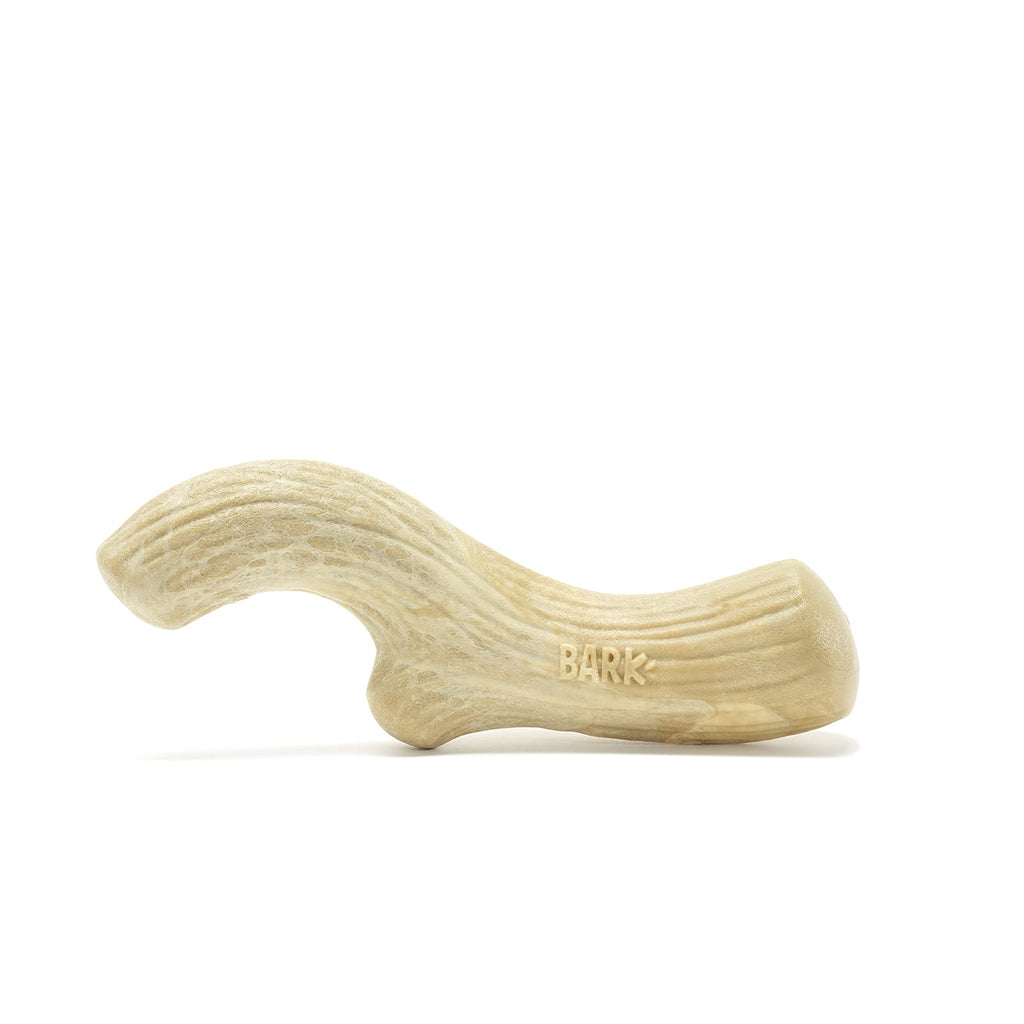 Barkbox Super Chewer Tough Dog Chew Toys for Aggressive Chewers, Dental Stimulating (Antler - Large)