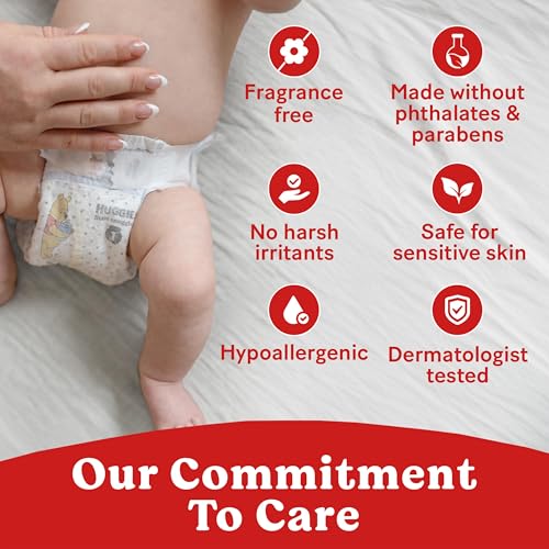 Huggies Size 1 Diapers, Skin Essentials Baby Diapers, Size 1 (8-14 lbs), 204 Count (3 Packs of 68), Packaging May Vary