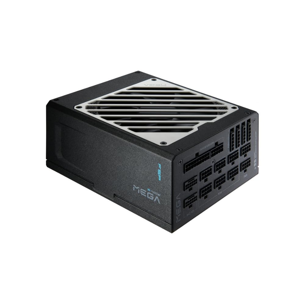 FSP MEGA TI 1650W Power Supply, 80 Plus & Cybenetics Titanium, Lambda A++, ATX3.1 & PCIe 5.1 (12V-2x6), Full Modular (MEGA-1650W)
