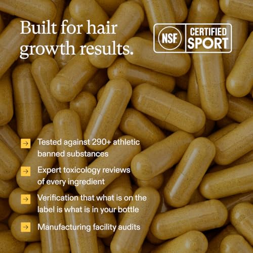 Nutrafol Women's Hair Growth Supplements, Ages 18-44, Clinically Proven for Visibly Thicker and Stronger Hair, Dermatologist Recommended - 1 Month Supply