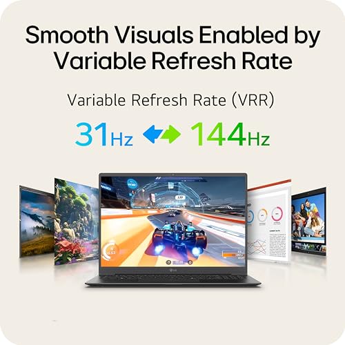 LG gram Pro 17-inch Lightweight Laptop Computer, Intel Evo Edition Powered by Intel Core Ultra7 255H Processor, NVIDIA RTX5050, Windows 11 Home, 32GB RAM, 2TB SSD, Black