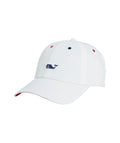 vineyard vines Harbor Seersucker Baseball Hat, White, OS