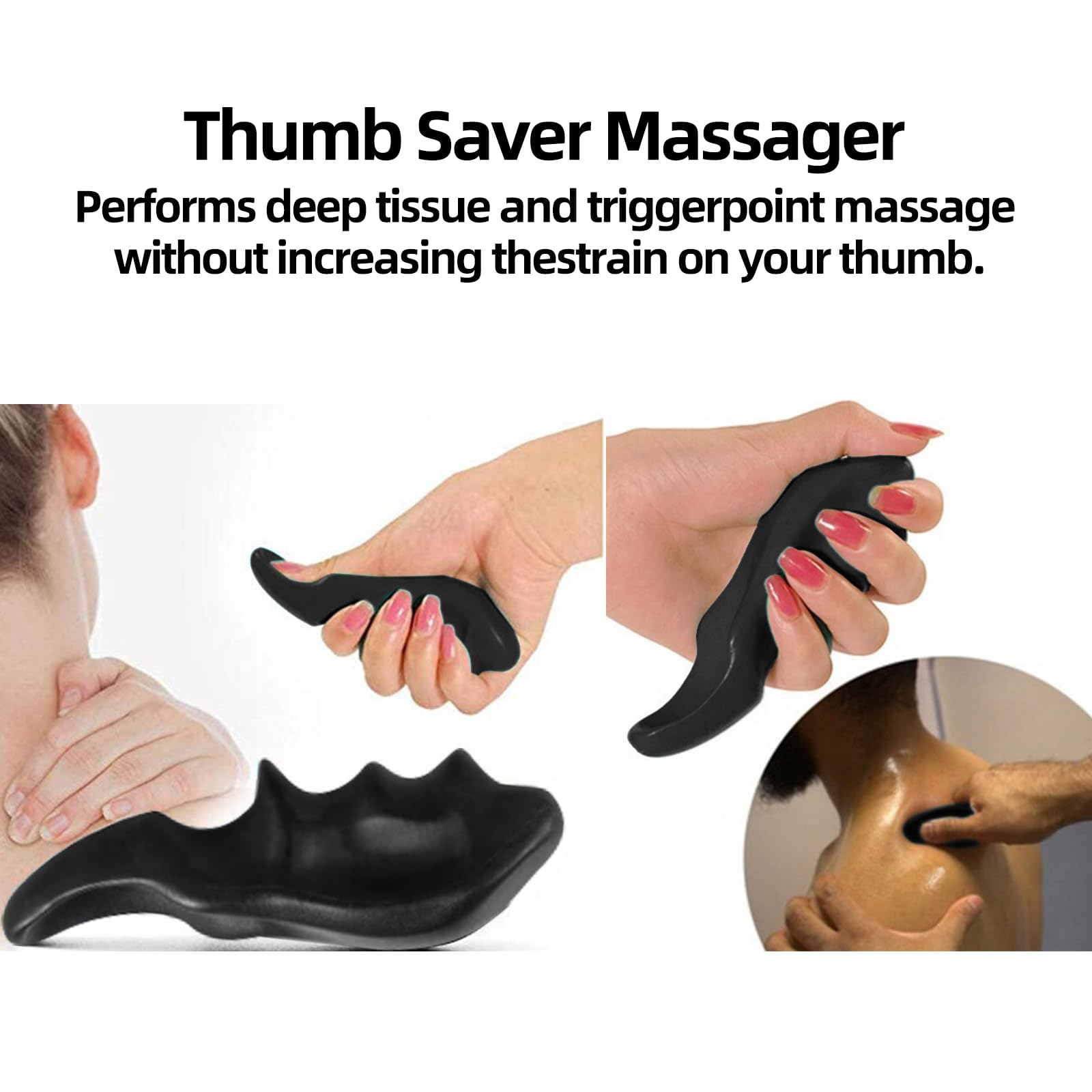 Massage Oil for Massage Therapy,﻿Lavender Oil with Massage Roller Ball & Thumb Saver,SPA Relaxing Oi for Soothing,Massage Kit Spa Gifts for Him Her,Gifts for Men Women