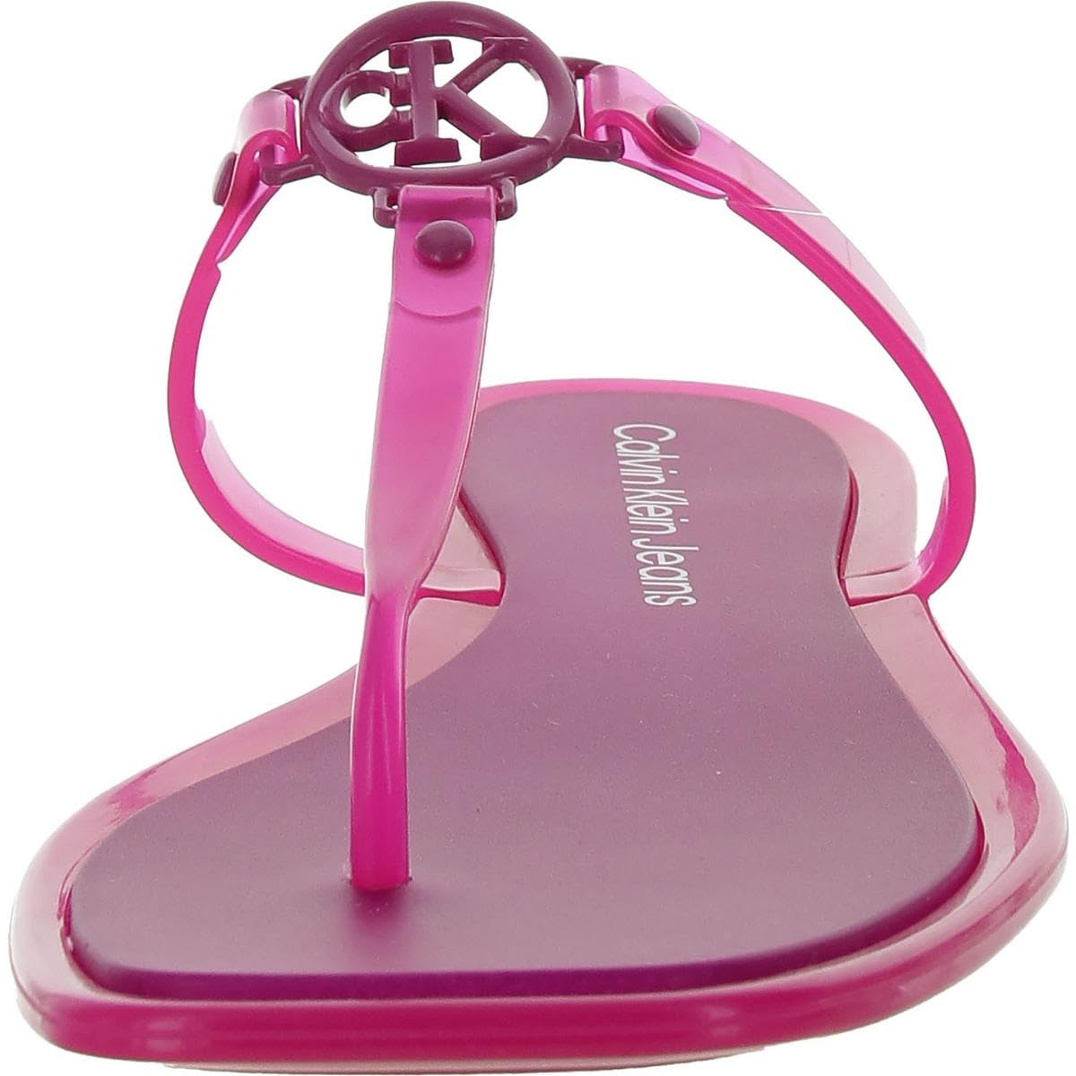 Calvin Klein Women's Edhen Sandal, Hot Pink 660, 9