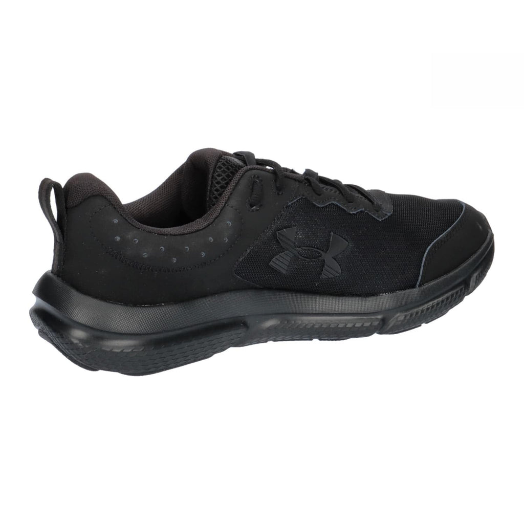Under Armour Men's Charged Assert 10 Shoes, (002) Black/Black/Black, 10