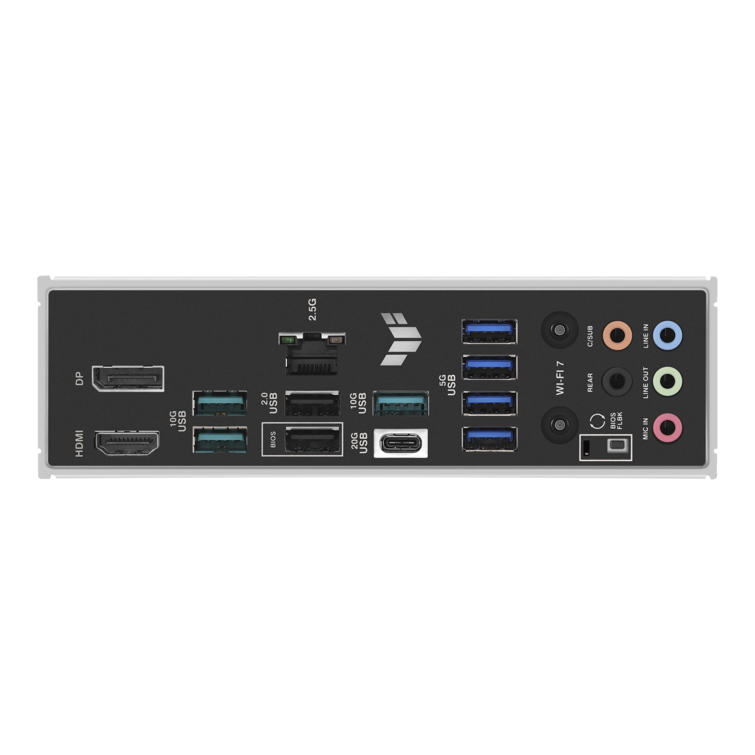 ASUS TUF Gaming B850-PLUS WiFi AMD AM5 B850 ATX Motherboard, 14+2+1 80A Stages, AI Ready, DDR5, PCIe 5.0, 3X M.2, Wi-Fi 7, 2.5Gb LAN, DisplayPort, HDMI™, USB 10Gbps & 20Gbps Type-C®, BIOS Flashback™