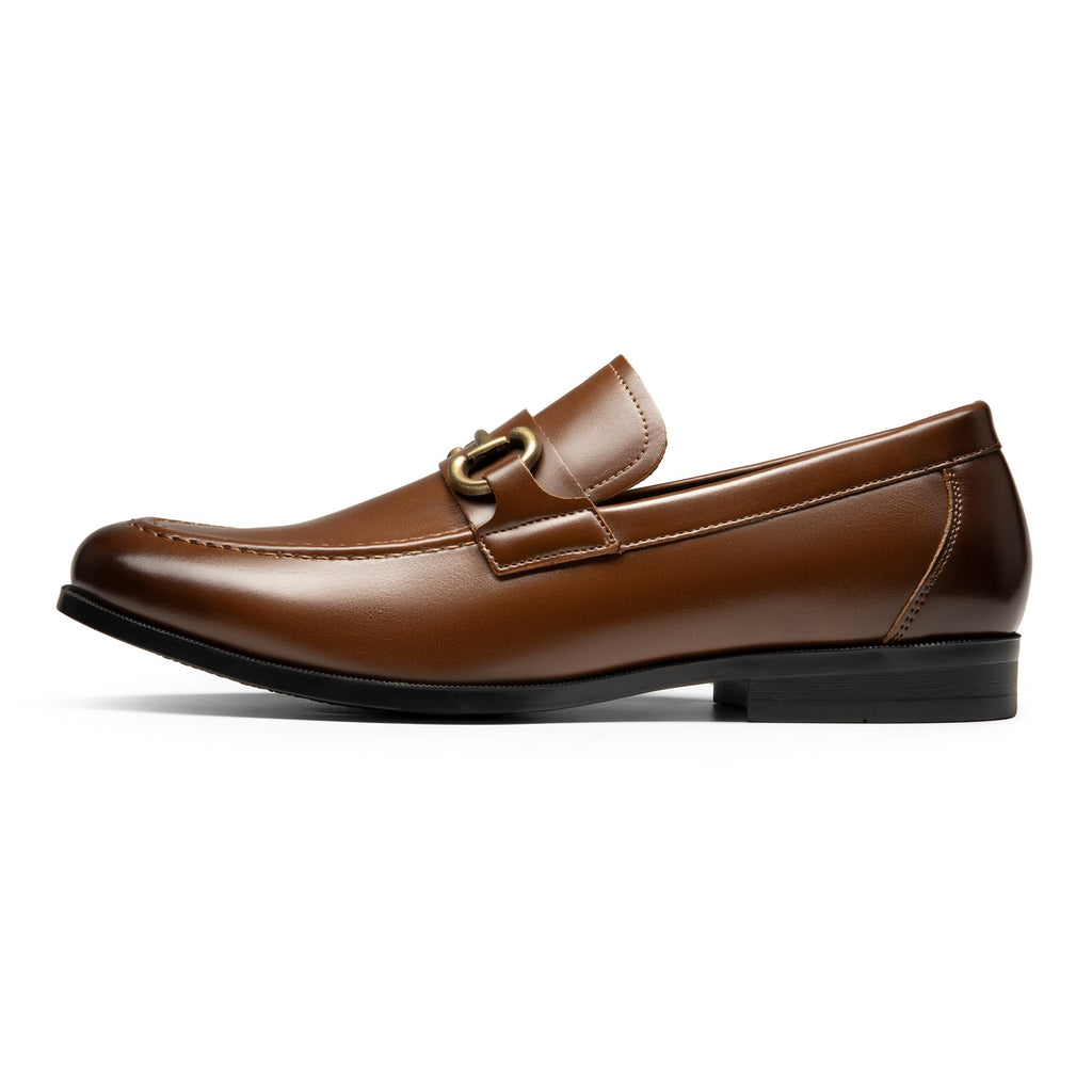 Bruno Marc Men's Dress Loafers Slip-on Formal Shoes,Size 13,Dark Brown,SBLS2410M