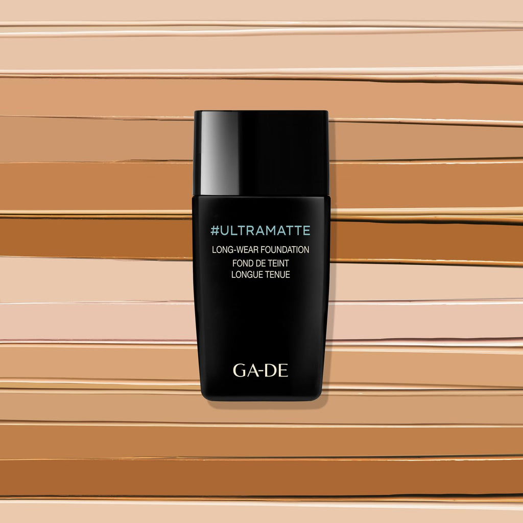GA-DE Ultramate Long-Wear Foundation, 154 - Sweat-Resistant and No-Transfer Cream Foundation - Face Makeup for Flawless Ultra-Matte Finish - 1 oz