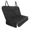 ALLANSING Back Seat Cover - 900D Oxford Waterproof Car Seat Protector, Fits Cars/SUVs/Trucks, Split Bench, Non-Slip, for Messy Kids & Drooling Dogs, Easy Clean(Black)
