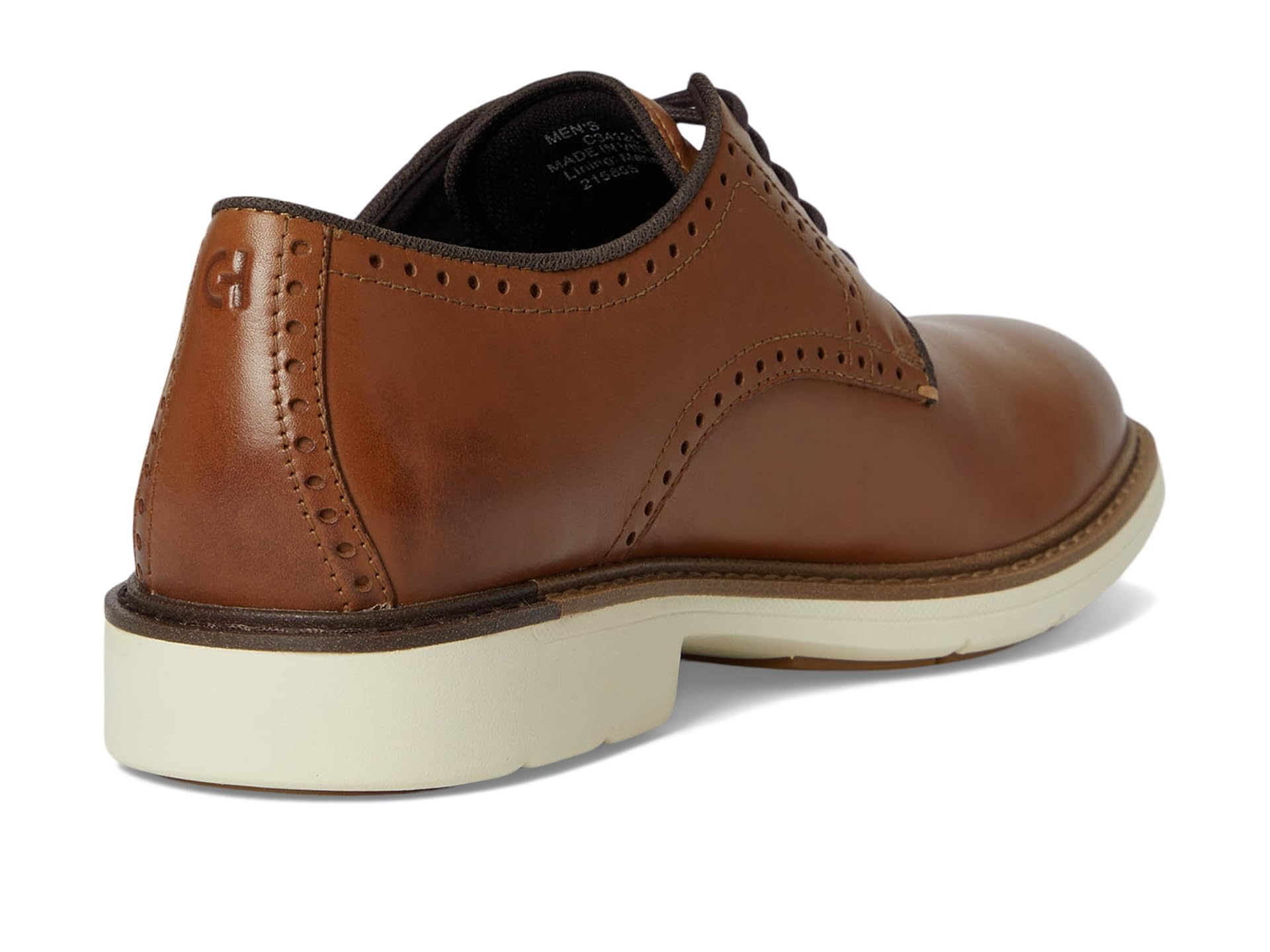 Cole Haan Men's Go-to Plain Toe Oxford, British Tan, 10.5 Medium