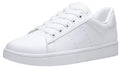Vepose White Women's Casual Fashion Sneakers Memory Foam Cute Tennis Shoes Low Top Lace Up Comfortable Walking Footwear for Everyday Work Travel, Size 08.5 (8002 White 08.5)
