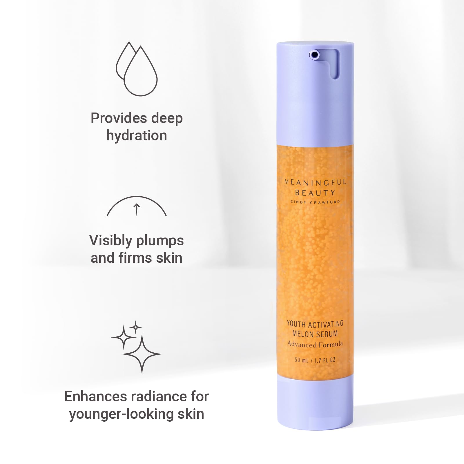 Meaningful Beauty Youth Activating Melon Serum 1.7 Fl Oz (Advanced Formula)