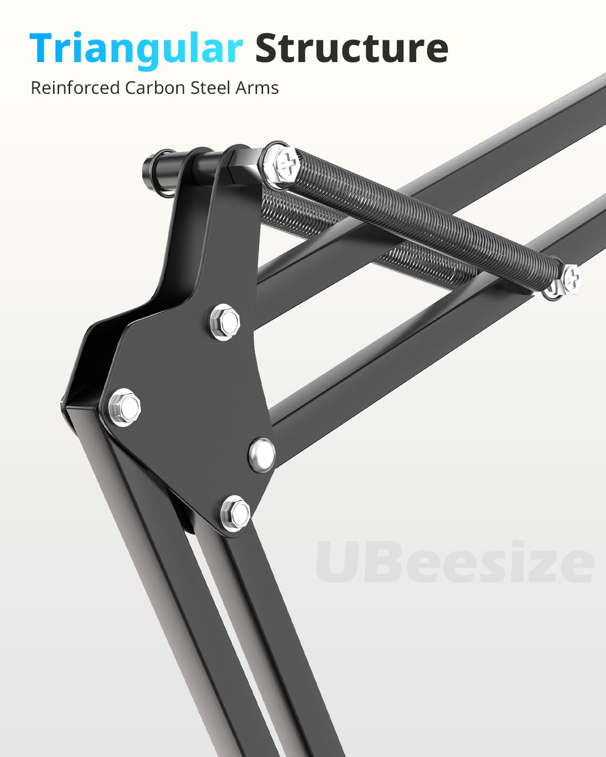UBeesize Overhead Phone Mount, Flexible Webcam Arm with Phone Holder and Ball Head, Overhead Tripod for Phone Drawing Live Streaming Cooking Flat Photography