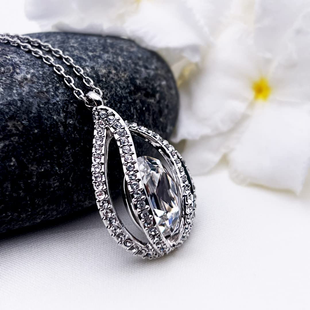 TRYNDI To My Wife Necklace from Husband - Romantic Wife Valentines Day Gifts, Womens Jewelry for Anniversary, Birthday, Christmas, Valentine's Day, Mother's Day