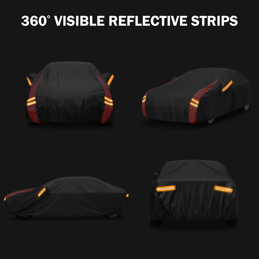 MBLCOOVERS Car Cover Outdoor Automobiles Waterproof All Weater Truck Cover for Tacoma, Tundra, Titan, F-150, RAM 1500, Silverado 1500, Sierra 1500 etc. Length: Up to 230 inches.