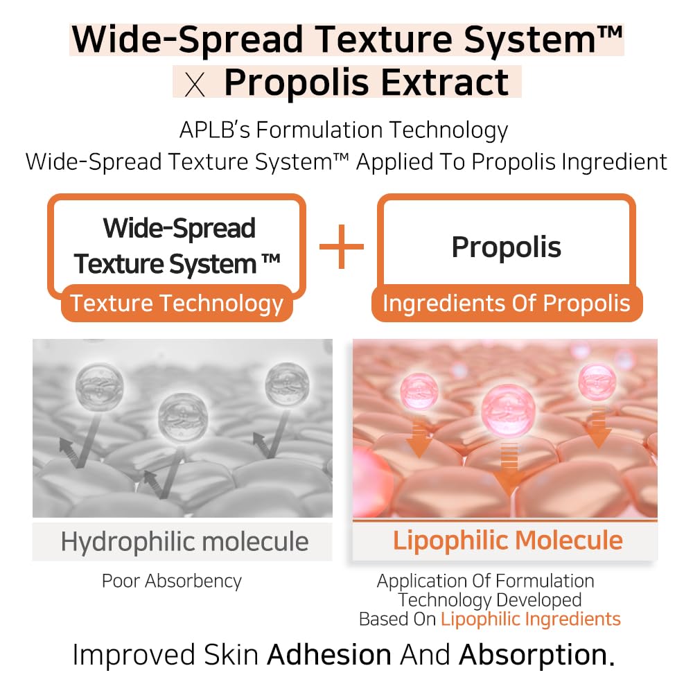 APLB Bakuchiol Propolis Ampoule Serum | BAKUCHI PRO CEN™ 30.7% 1.35 FL.OZ/Korean Skincare, Wrinkle care, Elasticity care, Revitalize for gentle and improve skin texture