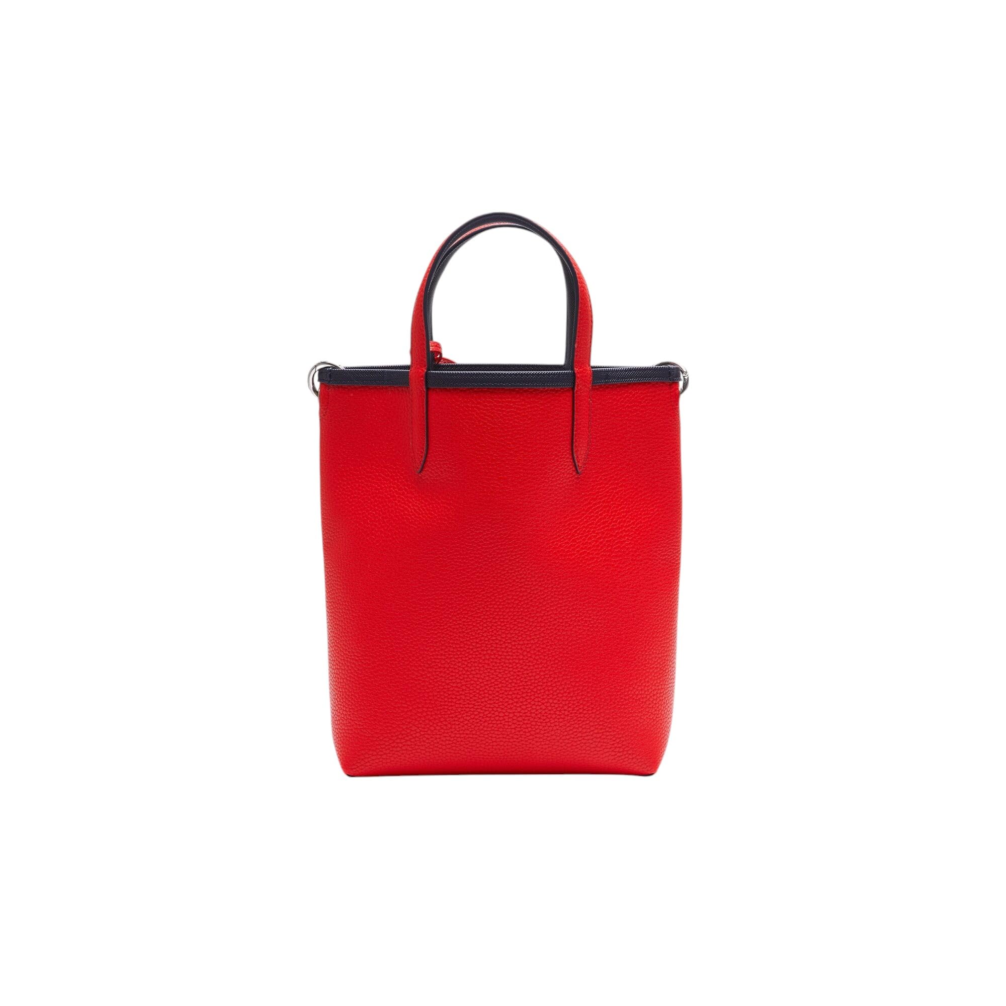 Lacoste Womens Anna Vertical Tote Bag, Forest Green/Navy Blue/Aconit/White, One Size